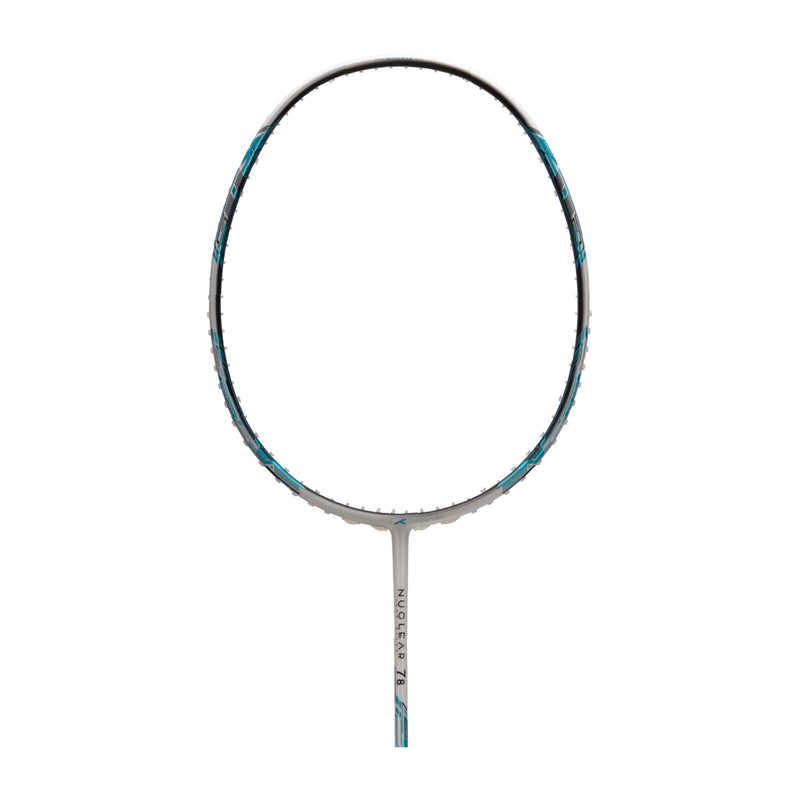 Hundred Nuclear 78 Badminton Racket (White/Blue) 1