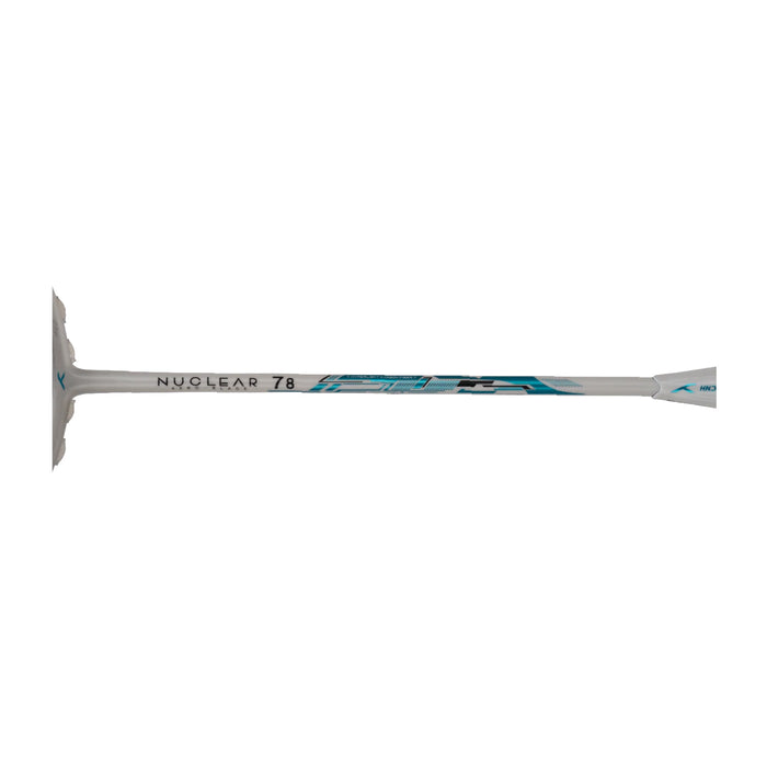Hundred Nuclear 78 Badminton Racket (White/Blue) 5