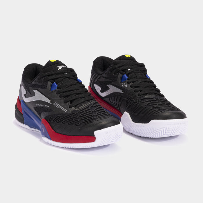 Joma T.Roland 2401 (Black/Red) Tennis Shoes 2