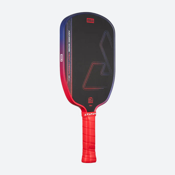 Joola Agassi Edge Heat Vision Pickleball Paddle (Blaze Red) 3