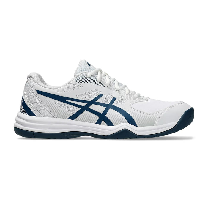Asics Court Slide 3 Tennis Shoes (White/Mako Blue) 1