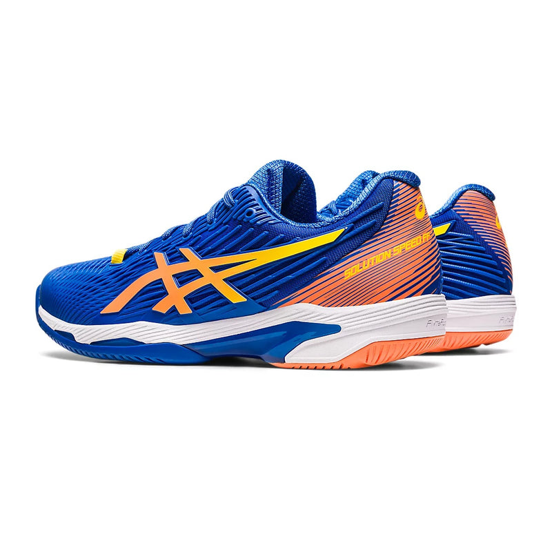 Asics Solution Speed FF 2 Novak Pack Tennis Shoes (Tuna Blue/Sun Peach) 4