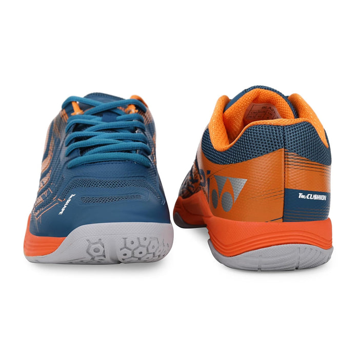 Yonex Blaze 2i Badminton Shoes (Midnight Turquoise/Oxy Fire) 6