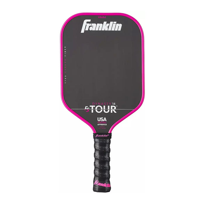 Franklin FS Tour Dynasty Pickleball Paddle (Pink) - 14mm 1