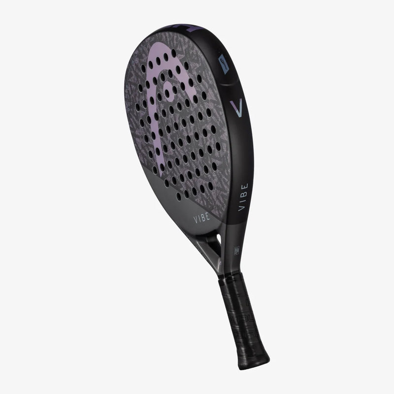 HEAD Vibe 2025 Padel Racquet (Black/Purple) 3