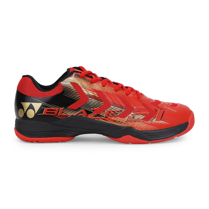 Yonex Blaze 2i Badminton Shoes (Red/Black/Gold) 4