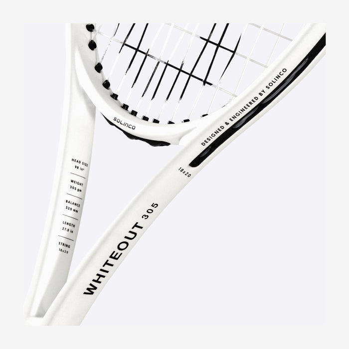 Solinco Whiteout 305 (18 x 20) Tennis Racquet 2