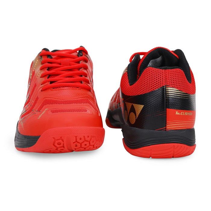 Yonex Blaze 2i Badminton Shoes (Red/Black/Gold) 6