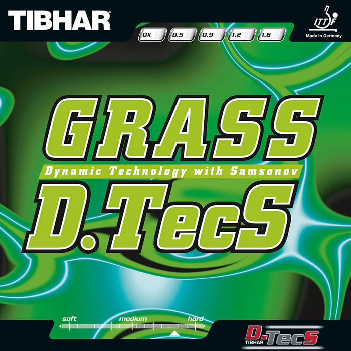 Tibhar GRASS D.TECS Table Tennis Rubber 1