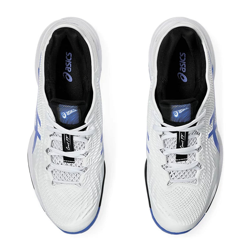 Asics Court FF3 Tennis Shoes (White/Sapphire) 6
