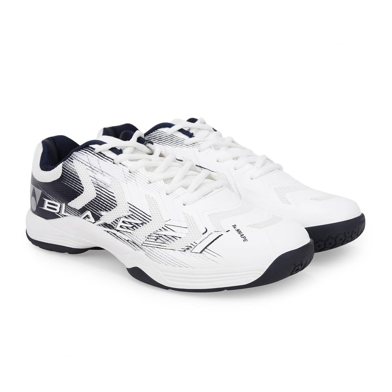 Yonex Blaze 2i Badminton Shoes (White/Navy) 1