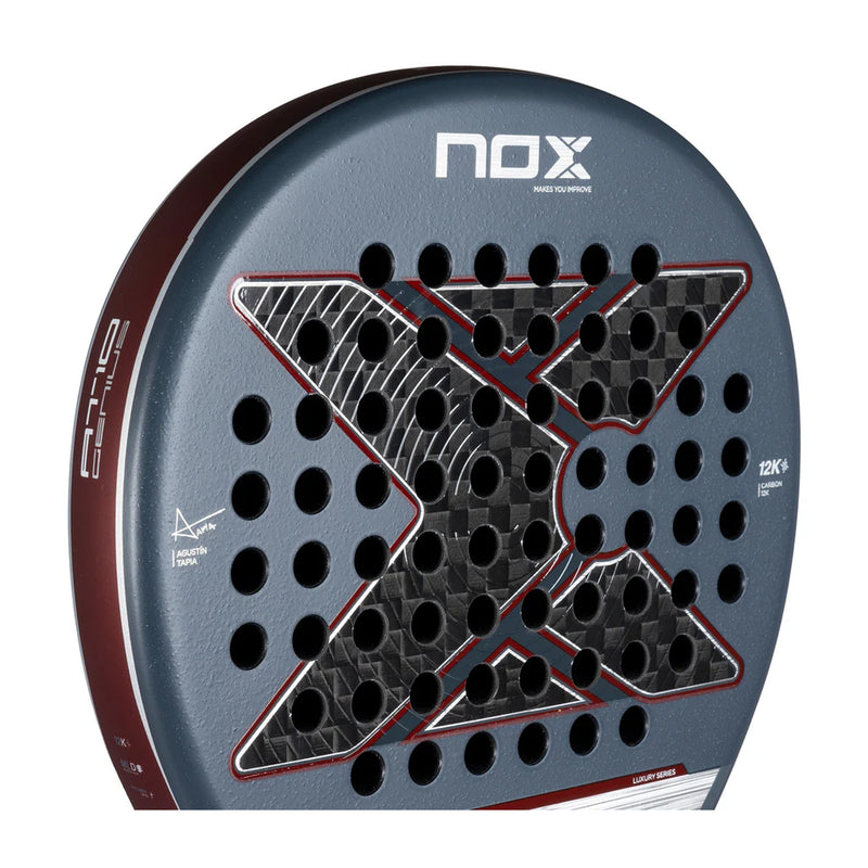 NOX AT10 Luxury Genius 12K 2025 by Agustin Tapia Padel Racquet 5