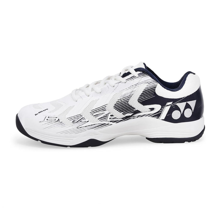 Yonex Blaze 2i Badminton Shoes (White/Navy) 2