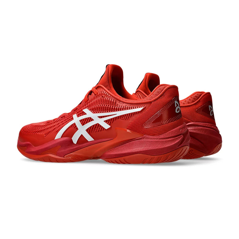 Asics Court FF3 Novak Tennis Shoes (Rust/White) 4