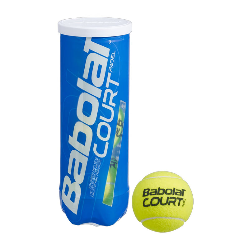 Babolat Court X3 Padel Balls (12 Balls) - 4 can 1
