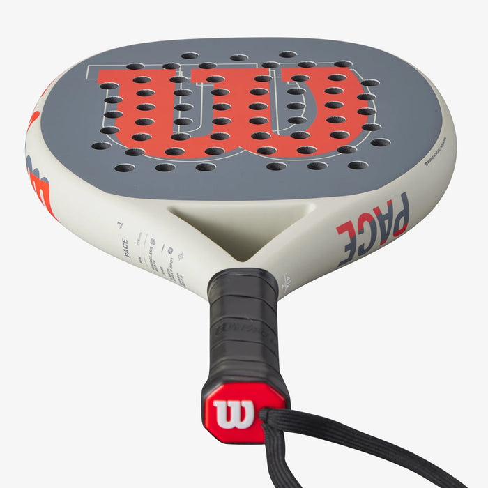 Wilson Pace V1 Padel Racquet (Red) 5