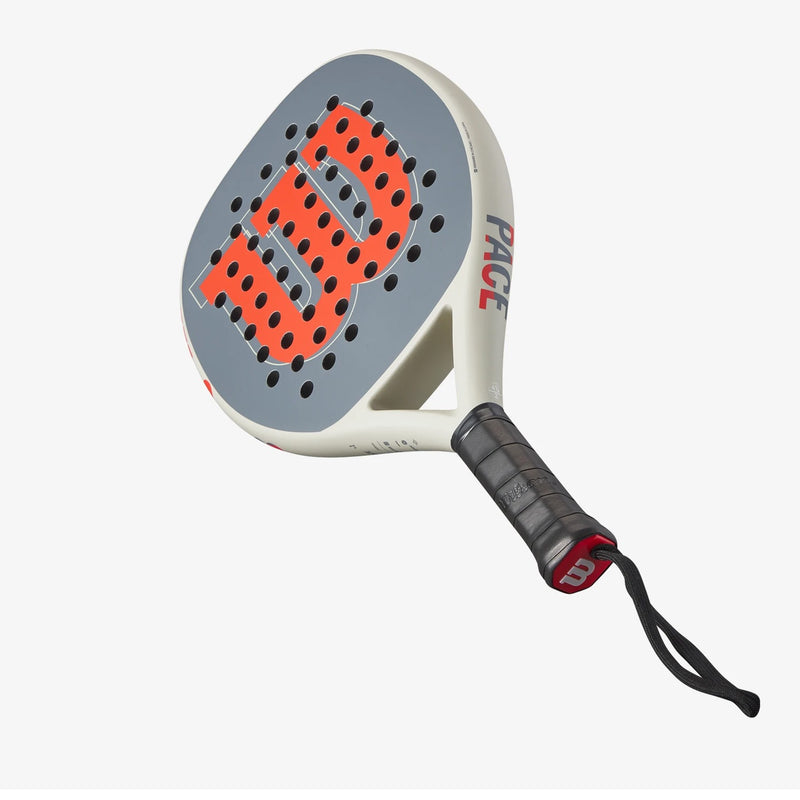 Wilson Pace V1 Padel Racquet (Red) 4