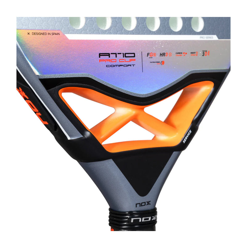 NOX AT10 Pro Cup Comfort Padel Racquet 6