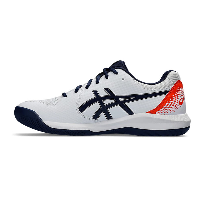 Asics Gel Dedicate 8 Tennis Shoes (Blue Expanse/White) 2