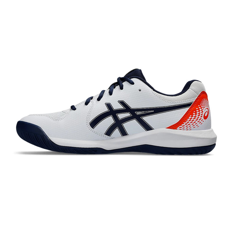 Asics Gel Dedicate 8 Tennis Shoes (Blue Expanse/White) 2