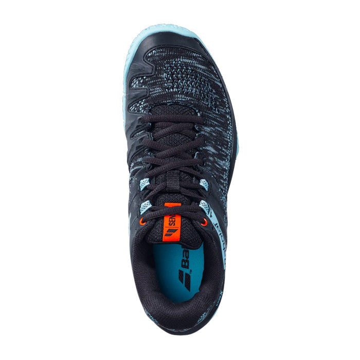 Babolat Sensa Women Padel Shoes (Blk/Tanager Turquoise) 3