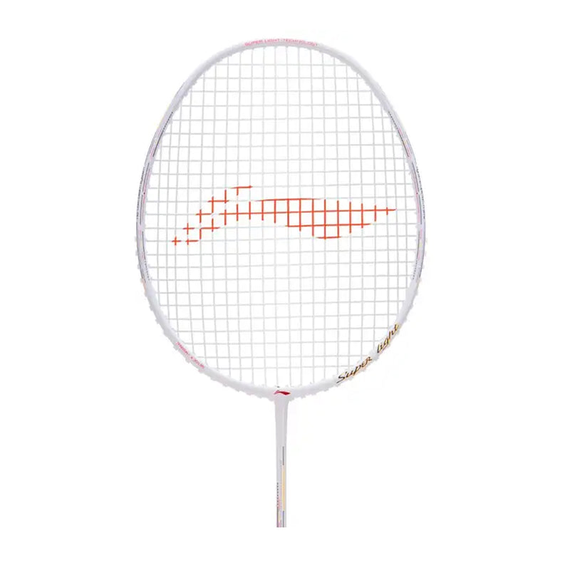 Li‑Ning Windstorm 79 H Badminton Racket (White/Red) 2