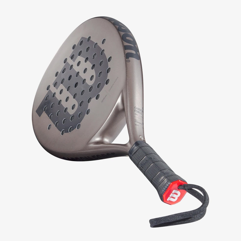 Wilson Carbon Force Padel Racquet (Grey) 4