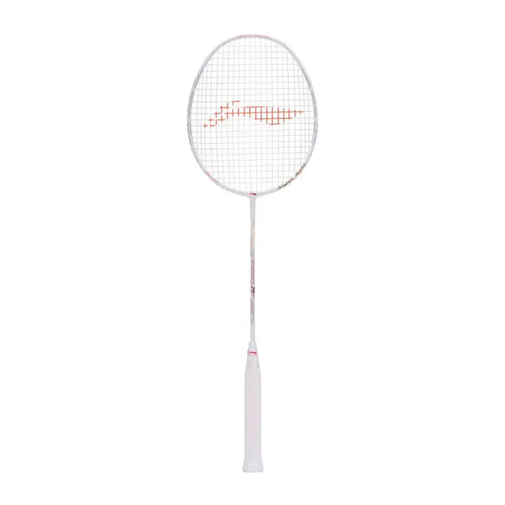 Li‑Ning Windstorm 79 H Badminton Racket (White/Red)