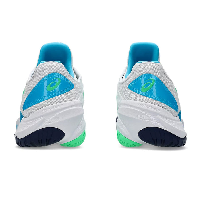 Asics Court FF3 Tennis Shoes (White/New Leaf) 5