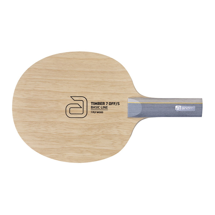 Andro TIMBER 7 OFF/S Table Tennis Blade 3