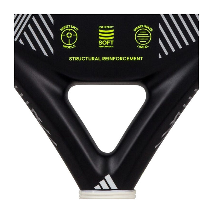 Adidas Match 3.3 Padel Racquet - (Black/Lime) 5