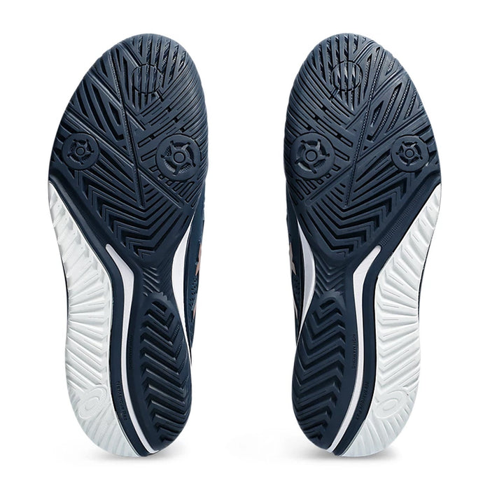 Asics Gel Resolution 9 Tennis Shoes (French Blue/Pure Gold) 7