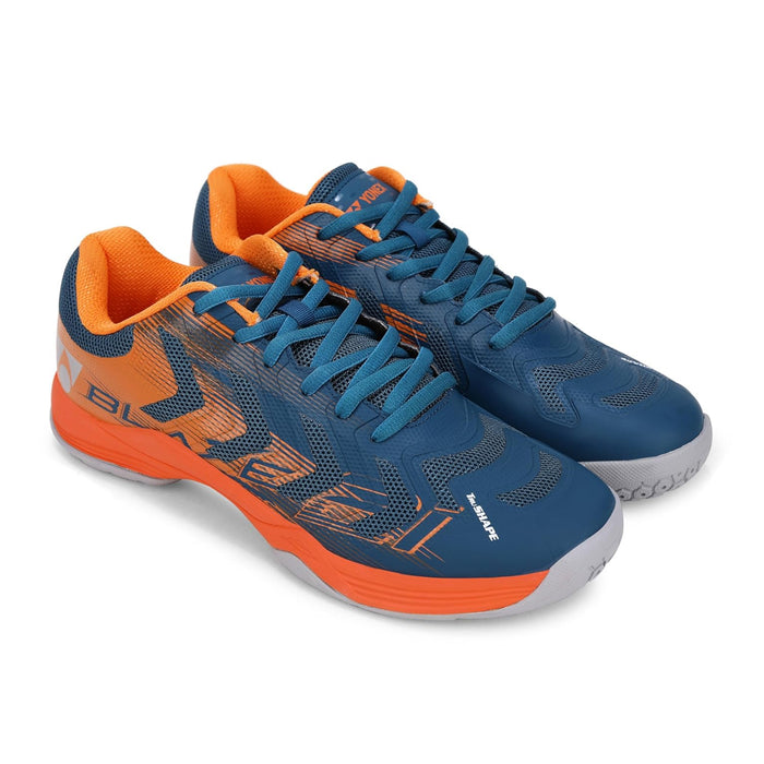 Yonex Blaze 2i Badminton Shoes (Midnight Turquoise/Oxy Fire) 1