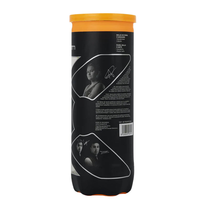 NOX Pro Titanium Padel Balls (3 Balls) - 1 Can 2