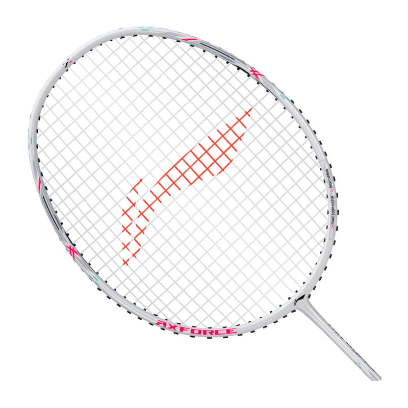 Li-Ning Axforce Cannon Badminton Racket (6U) - White 3