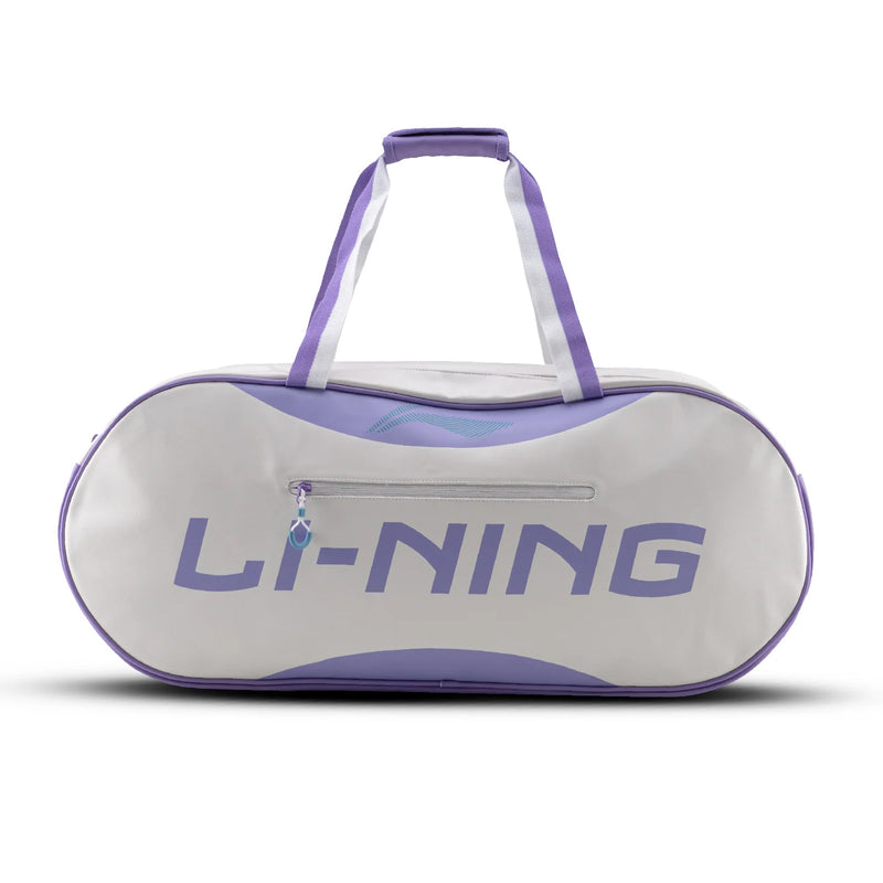 Li-Ning Axis Badminton Kitbag (White/Purple) 2