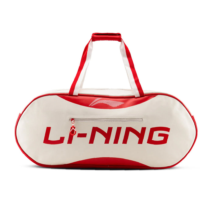 Li-Ning Axis Badminton Kitbag (White/Red) 2