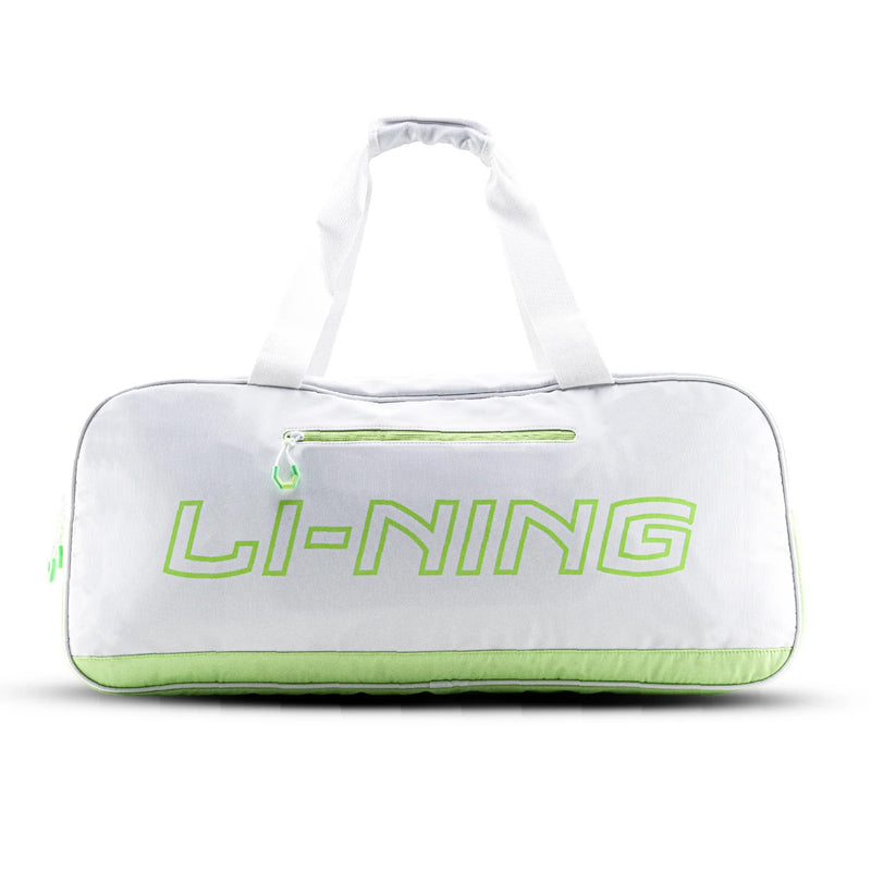Li-Ning Axtrox Badminton Kitbag (White/Green) 2
