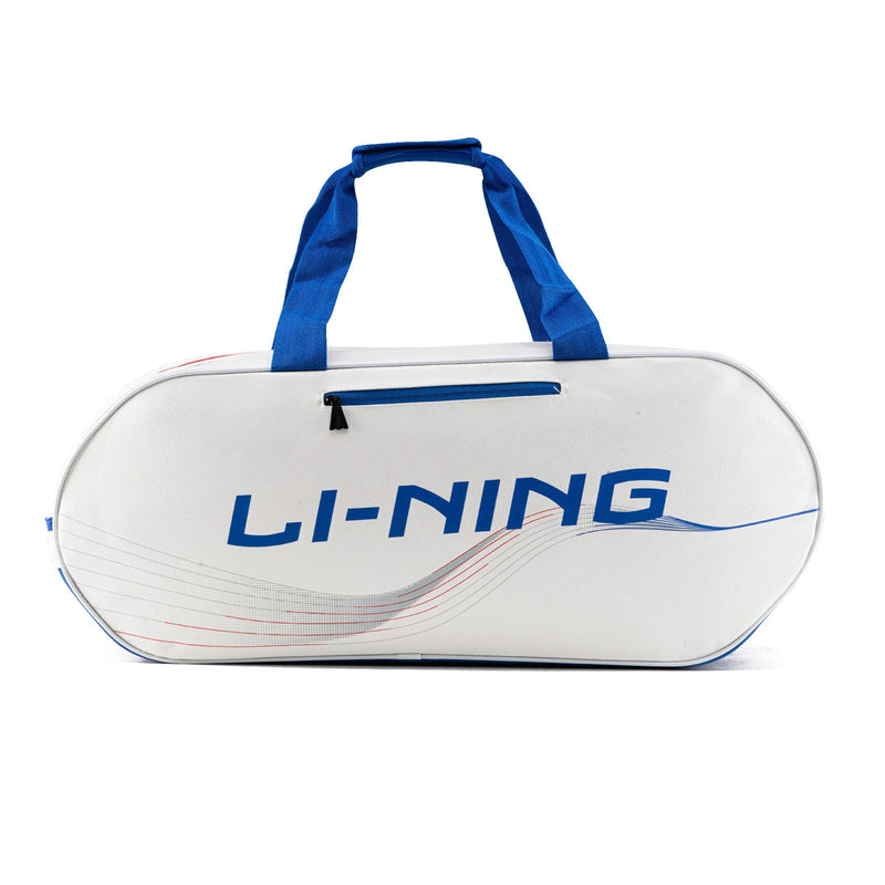 Li-Ning Dolph Badminton Kitbag (White/Navy) 2