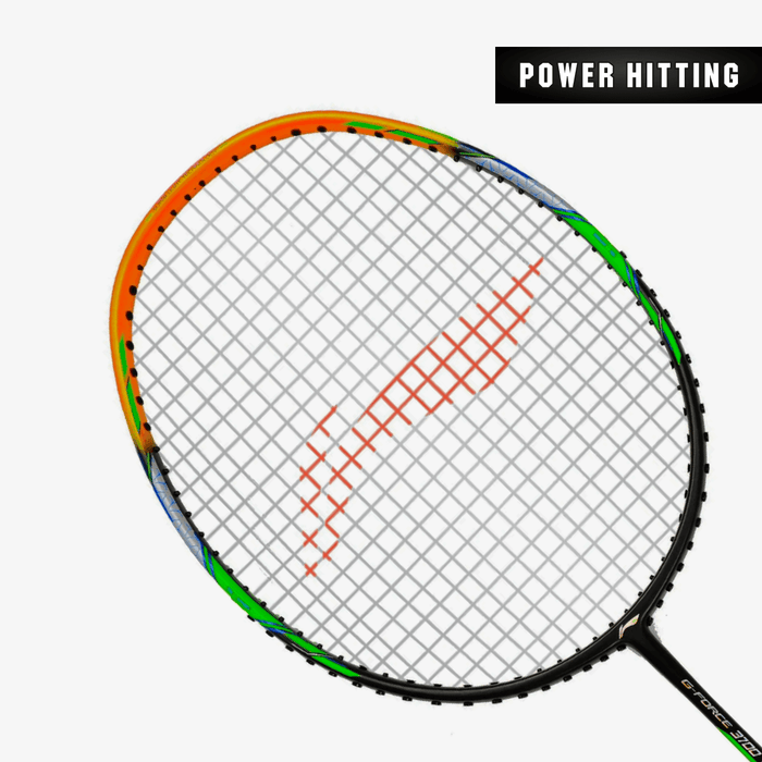 Li-Ning GForce 3700 Superlite Badminton Racket (Navy/ Orange) 1