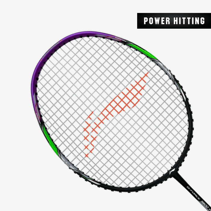Li-Ning GForce 3800 Superlite Badminton Racket (Black/ Purple) 1
