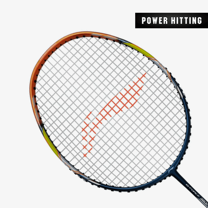 Li-Ning GForce 3800 Superlite Badminton Racket (Navy/ Copper) 1