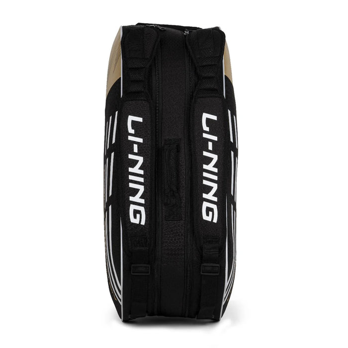 Li-Ning Parallel Badminton Kitbag (Black/Gold) 3