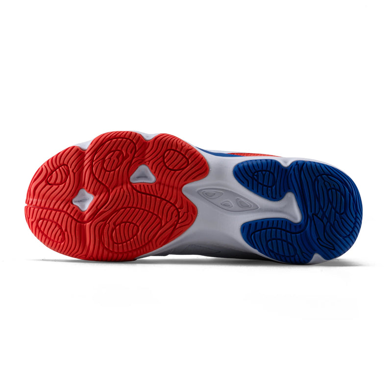 Li-Ning Ranger Force Badminton Shoes (Standard White/Orange) 5
