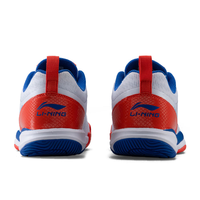 Li-Ning Ranger Force Badminton Shoes (Standard White/Orange) 4