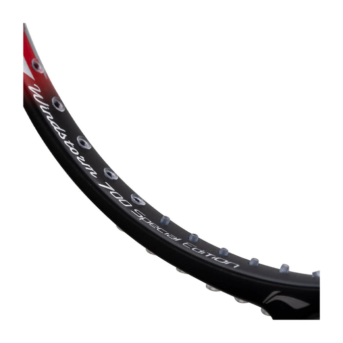 Li-Ning Windstorm 700 SE Badminton Racket (Black/Red) 4