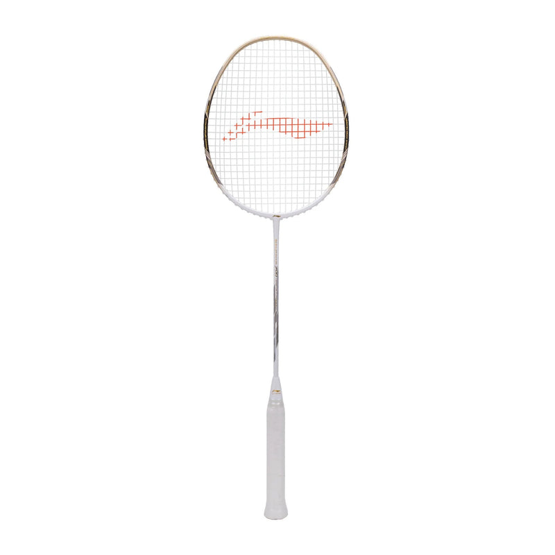 Li-Ning Windstorm 700 SE Badminton Racket (White/Gold) 1