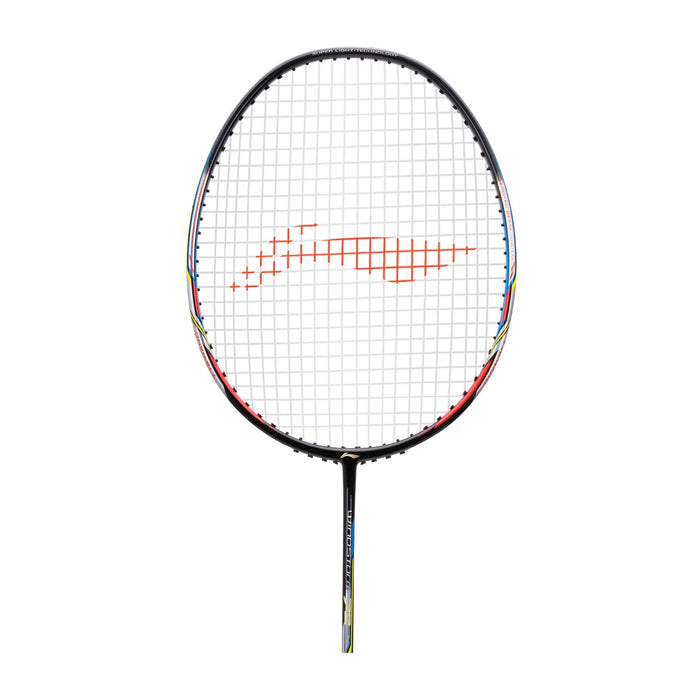 Li-Ning Windstorm 72 Badminton Racket (Black/Charcoal/Peach) 2