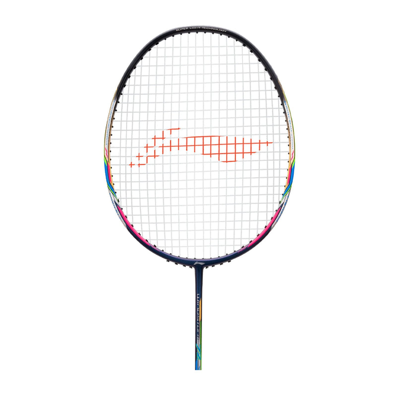 Li-Ning Windstorm 72 Badminton Racket (Navy/Black/Pink) 2