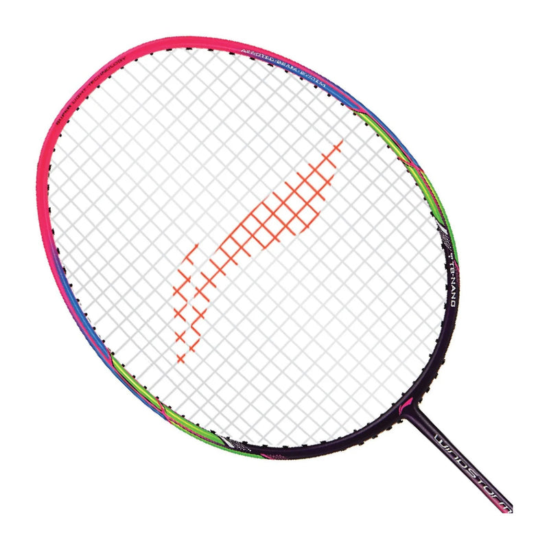 Li-Ning Windstorm 72 Badminton Racket (Purple/Pink) 3